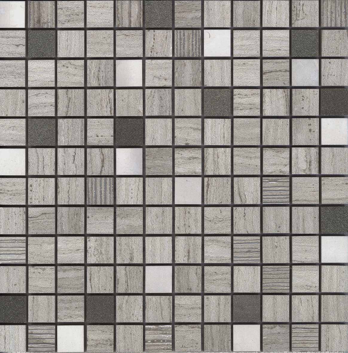 Marbox Serpentine Mosaico Decor 2.5X2.5 Mos 30X30