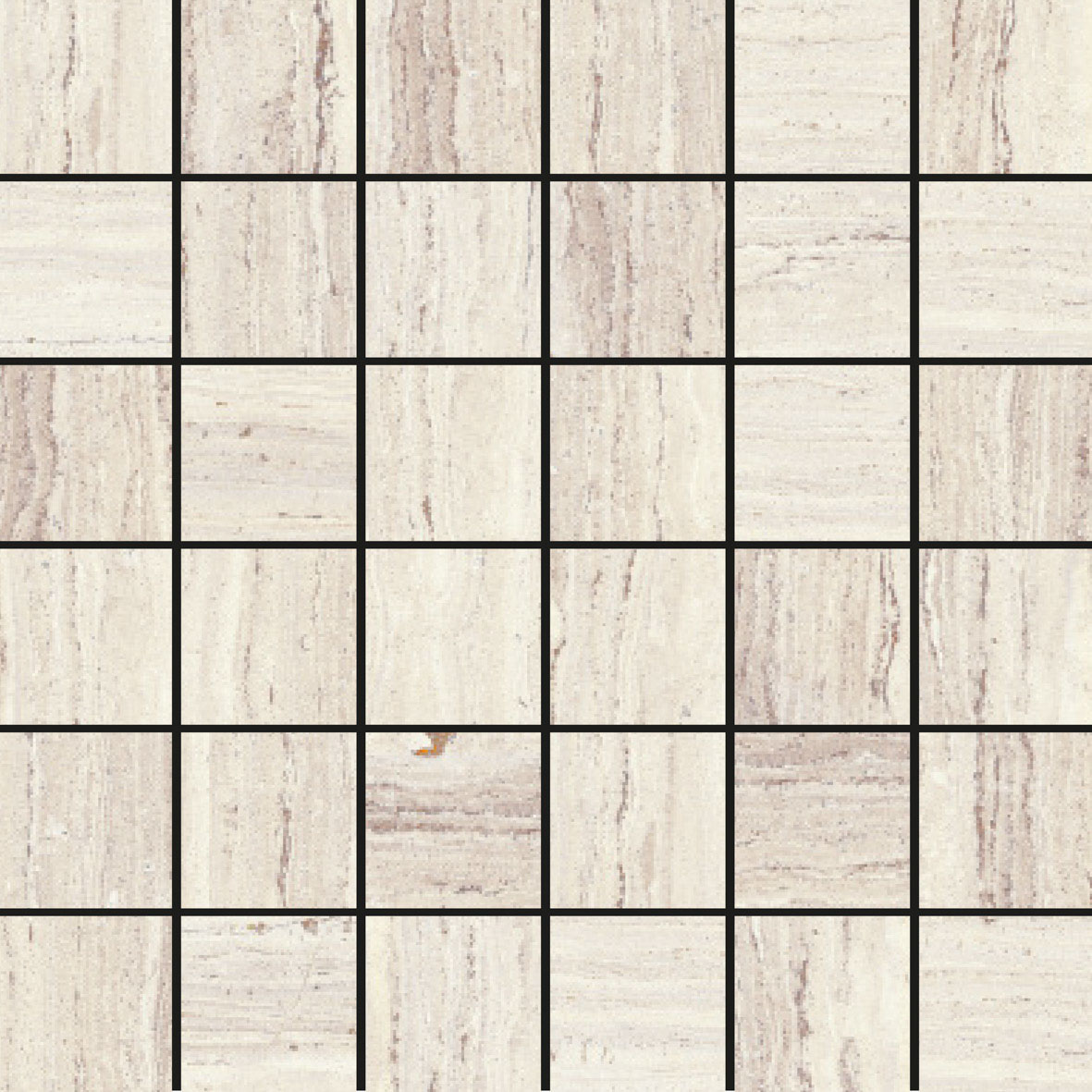 Marbox Travertine Natural Mosaico 5X5 Mos 30X30