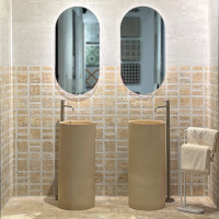 Milano Ocre Frame Natural 50X100