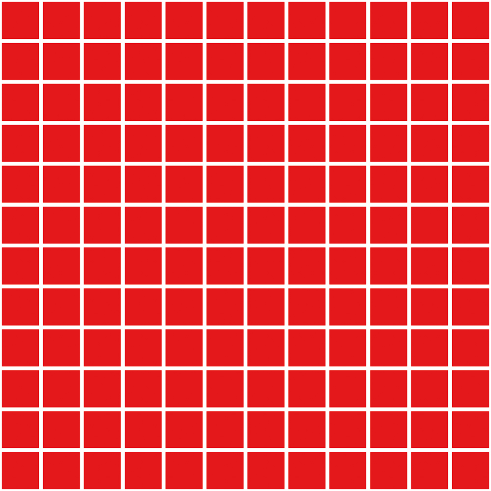 Nordic Red Mosaico 2.5X2.5 Mos 30X30