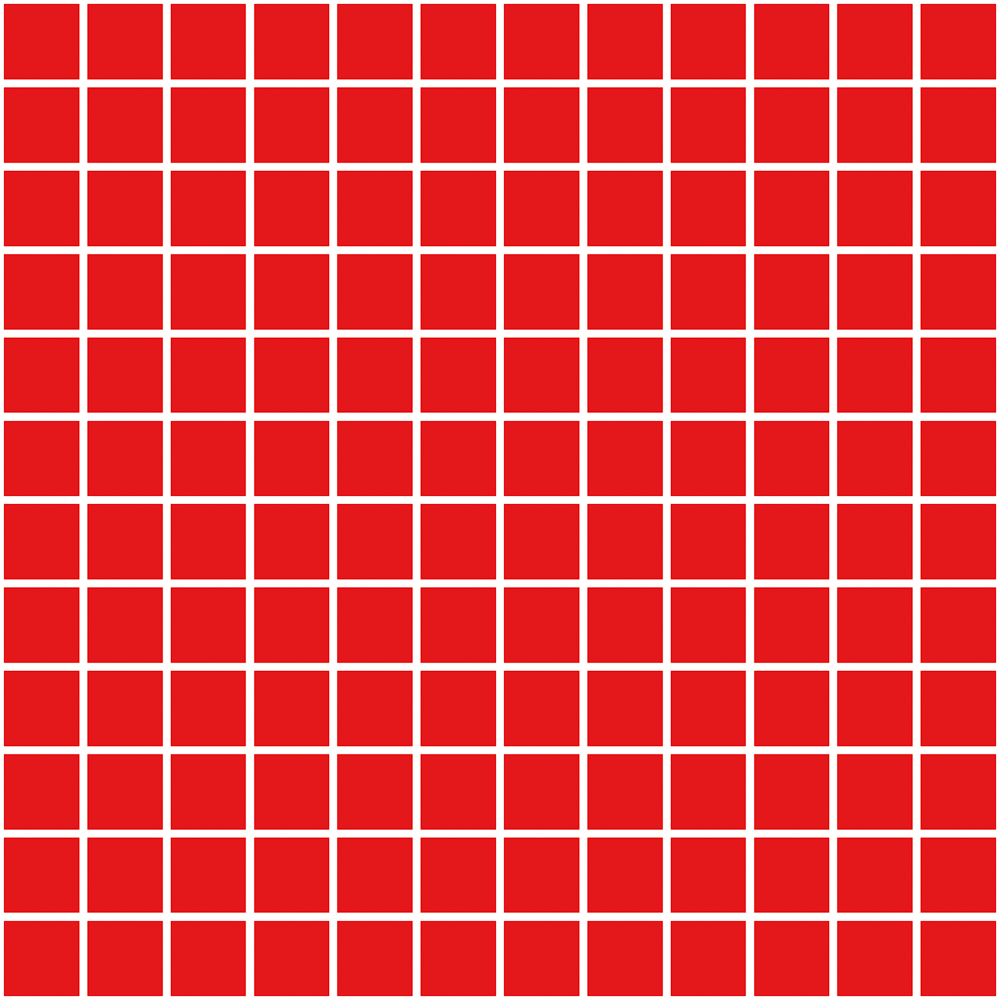 Nordic Red Mosaico 2.5X2.5 Mos 30X30