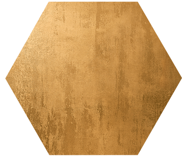 Omega Gold Hexagon Hexagonal 60X60