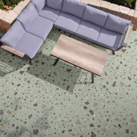 Pebble Green 2Cm 50X100X2