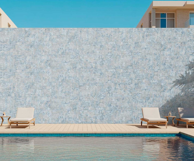 Rug Blue Natural 50X100