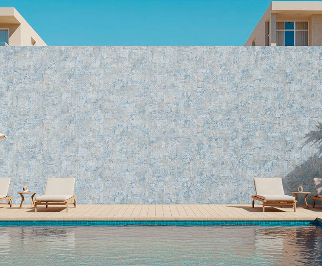 Rug Blue Natural 60X60