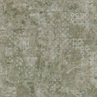 Rug Green Natural 100X100