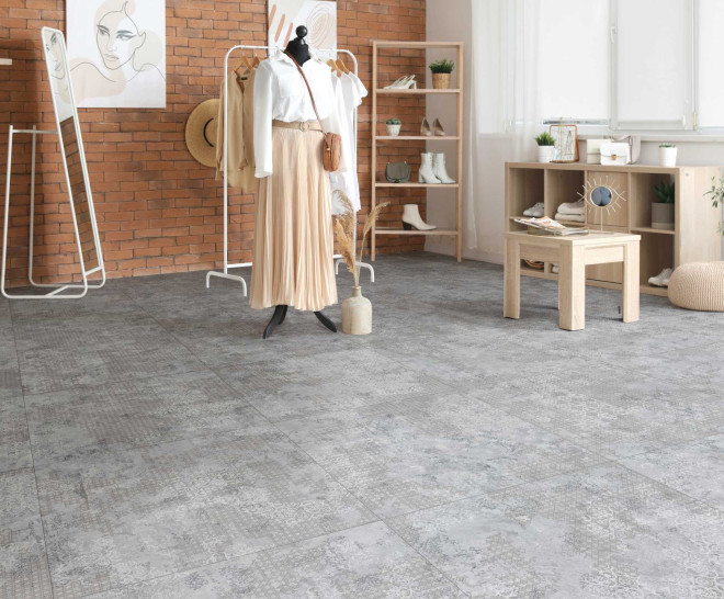 Rug Grey Natural 50X100