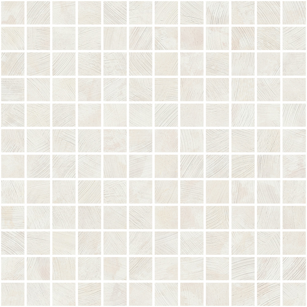Spatolato Ivory Mos 2,5X2,5 Mos 30X30