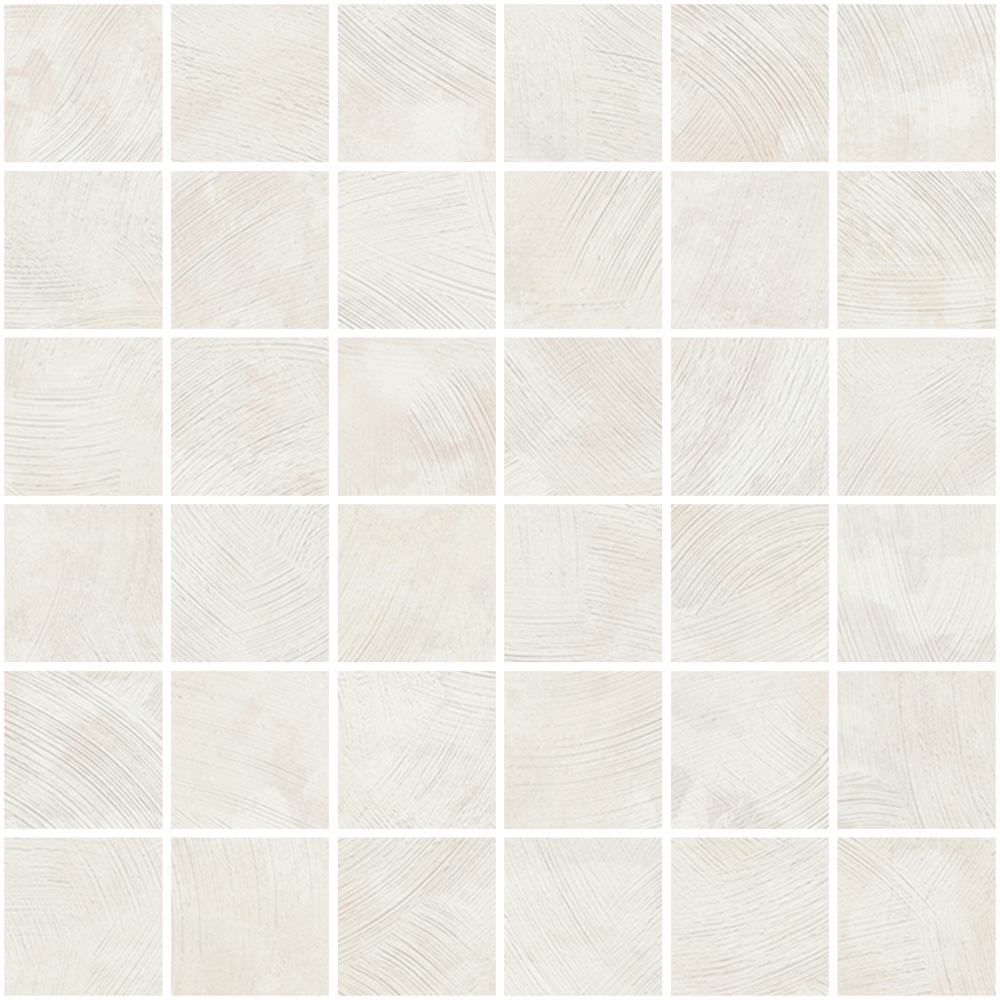 Spatolato Ivory Nat Mos 5X5 Mos 30X30