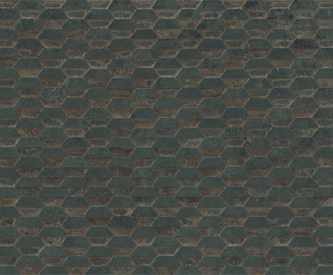 Steel Green Stamping Natural 50X100