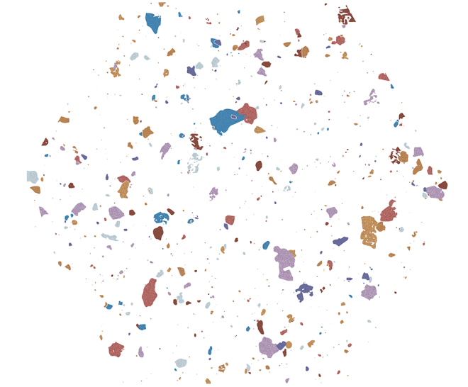 Stracciatella White Natural Hexagonal 25X30