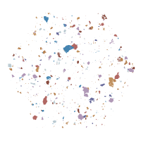 Stracciatella White Natural Hexagonal 25X30