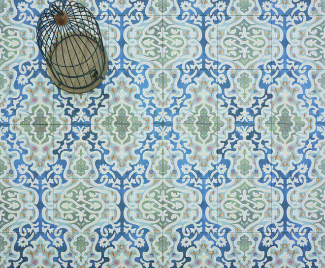 Tawriq Blue Natural 60X60