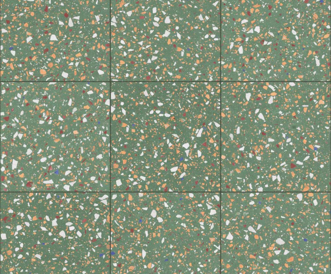 Terrazzo Green Natural 60X60