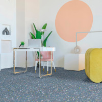 Terrazzo Blue Natural 60X60