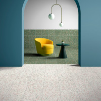 Terrazzo Green Natural 60X60