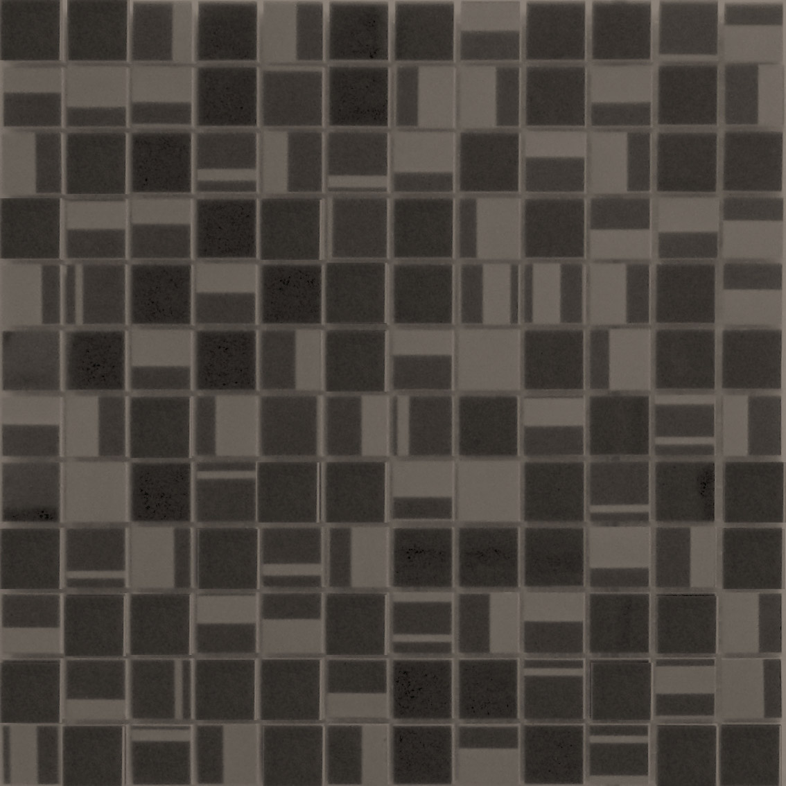 Trace Negro Mosaico 2.5X2.5 Mos 30X30