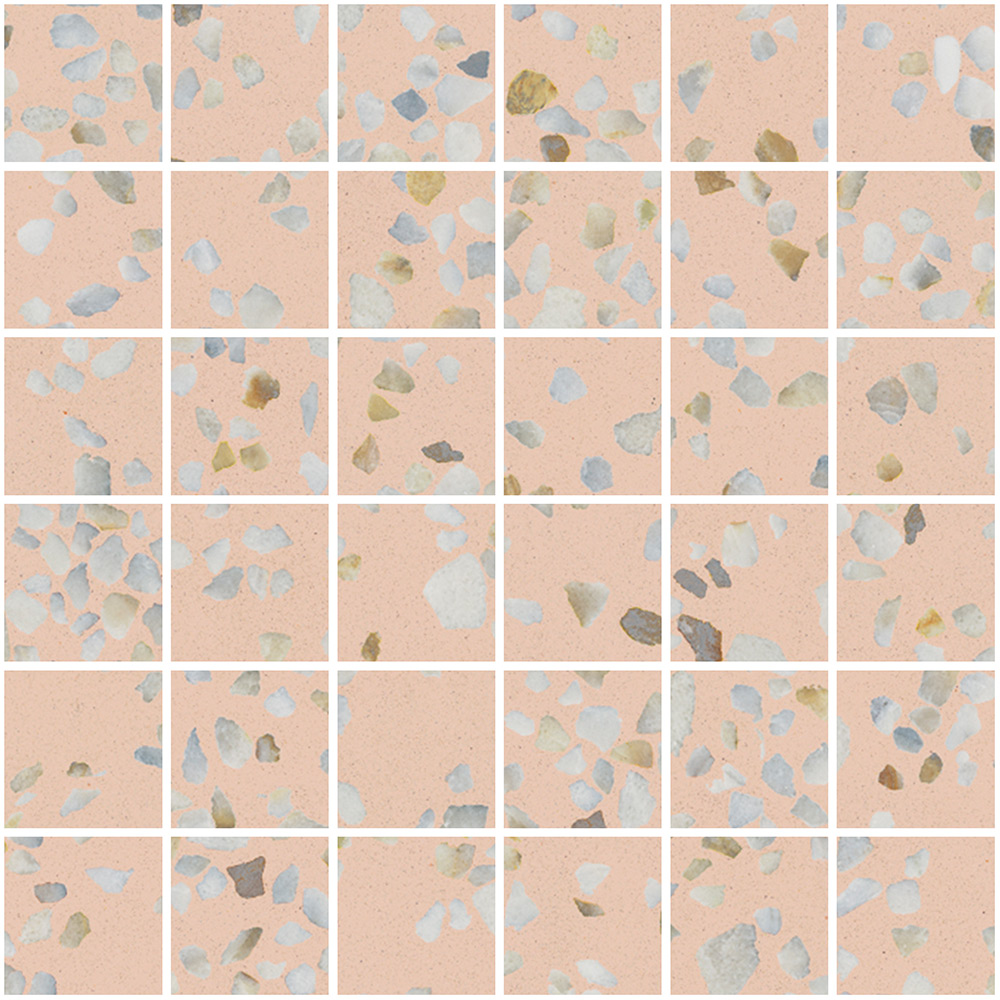 Trendy Pink Nat Mos 5X5 Mos 30X30