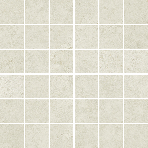 Tropical Ivory Shiny Mosaico 5X5 Mos 30X30