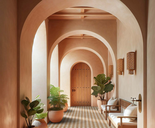 Zest White Stamp Natural 50X100