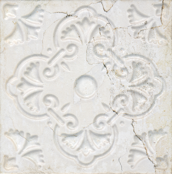 AGED WHITE ORNATO | Ceramicas Aparici